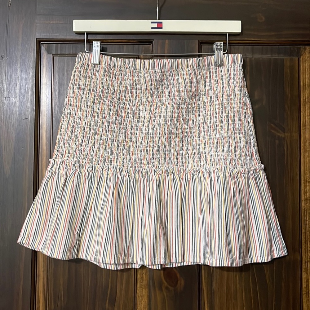 Multi Color Fitted American Eagle mini skirt Size Medium